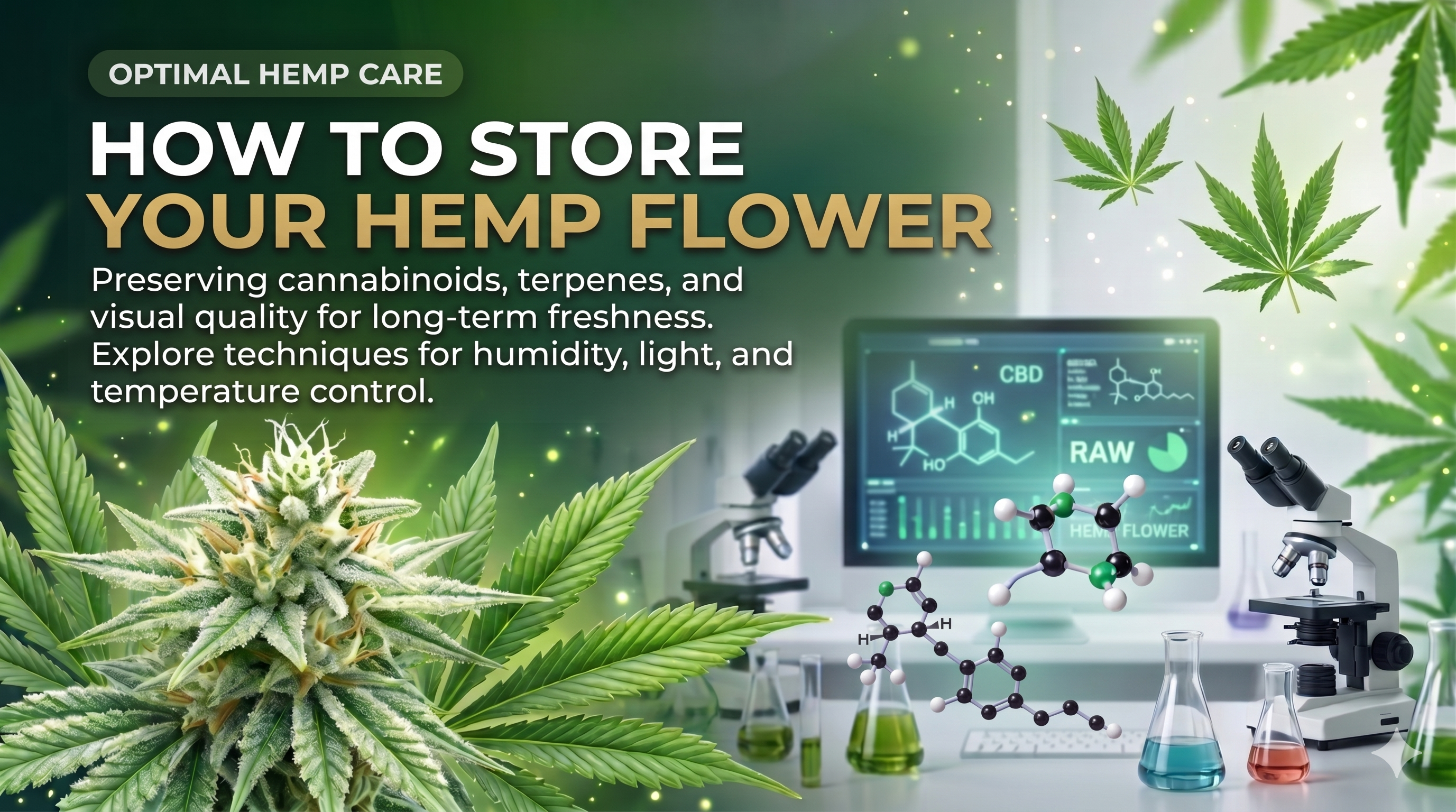 How to Store Your Hemp Flower: Keep It Fresh, Potent, and Flavorful ...